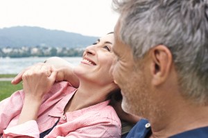 Couple on picnic