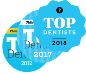Philadelphia Magazine Top Dentist, multiple years: 2012, 2017, 2018